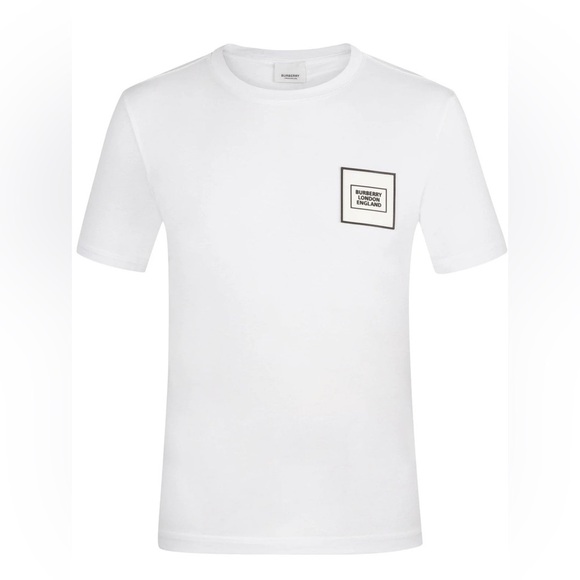 Authentic BURBERRY T SHIRT IN WHITE size XXS - Picture 1 of 6